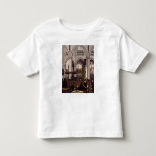 T-shirt Pour Les Tous Petits L'intérieur d'Oude Kerk, Amsterdam, c.1660