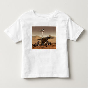 T-shirt Pour Les Tous Petits L'interprétation de Mars Rover par un artiste