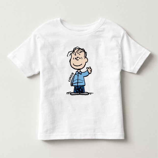 T-shirt Pour Les Tous Petits Linus Waving (Devant)