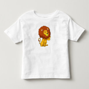 T-shirt Pour Les Tous Petits Lion avec boucles