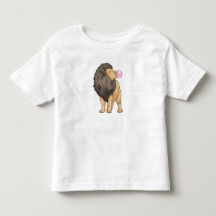 T-shirt Pour Les Tous Petits Lion gomme à mâcher
