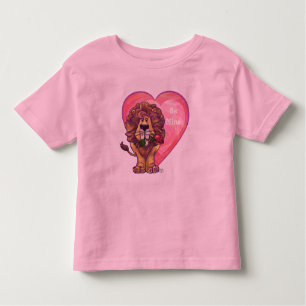 T-shirt Pour Les Tous Petits Lion Saint Valentin