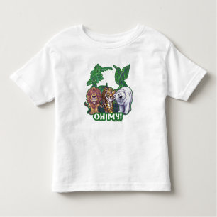 T-shirt Pour Les Tous Petits Lions Tiger Ours Oh Mon