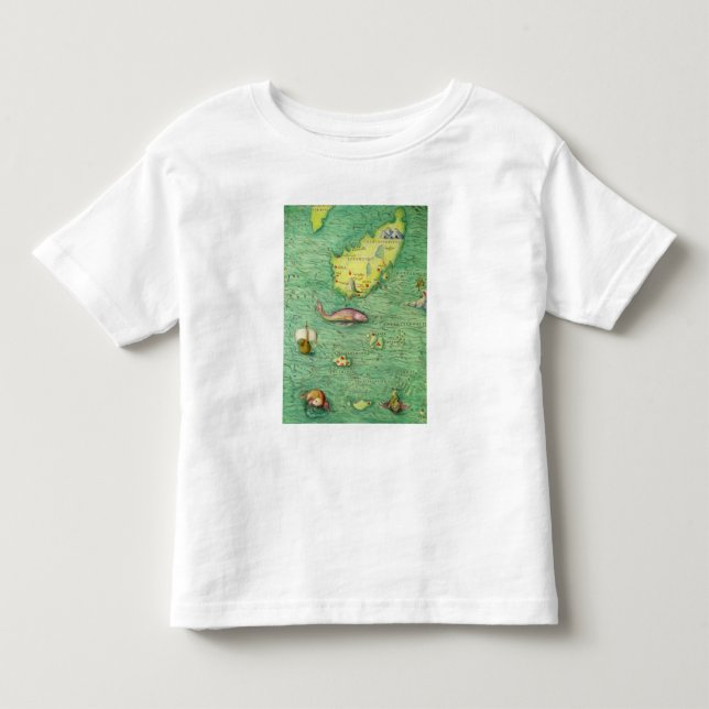 T-shirt Pour Les Tous Petits L'Islande (Devant)