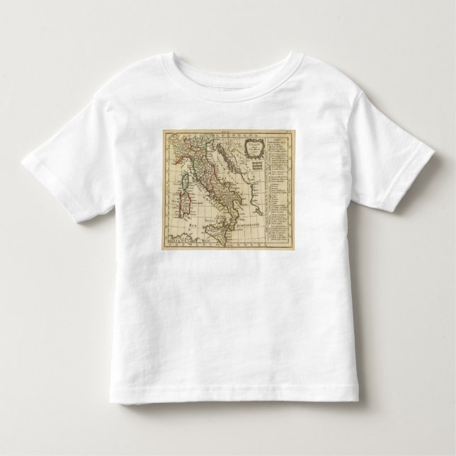 T-shirt Pour Les Tous Petits L'Italie 9 (Devant)