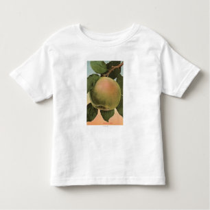 T-shirt Pour Les Tous Petits Lithographie de Chromo de fruit de Newtown Pippen
