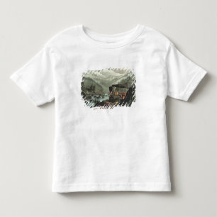T-shirt Pour Les Tous Petits L'itinéraire vers la Californie