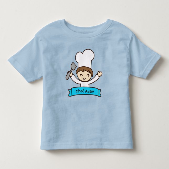 T-shirt Pour Les Tous Petits "Little Chef" Kids' Graphic Tee (Devant)