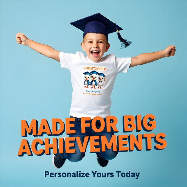 T-shirt Pour Les Tous Petits Little Goose Preschool Graduation (Créateur téléchargé)