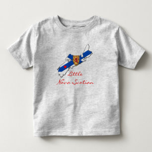 T-shirt Pour Les Tous Petits Little Nova Scotia Nouvelle-Écosse Halifax Dartmou