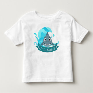 T-shirt Pour Les Tous Petits Little Shark - tenue familiale