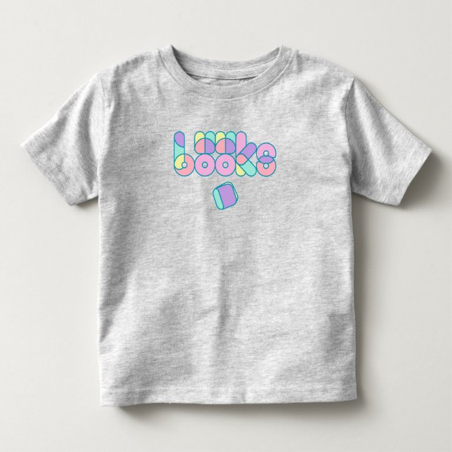 T-shirt Pour Les Tous Petits Livres (Devant)