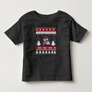 T-shirt Pour Les Tous Petits Livres Vilain Noël Drôle Lecture Cadeaux