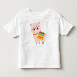 T-shirt Pour Les Tous Petits Llama mexicaine, Llama mignonne, Alpaga mignonne,