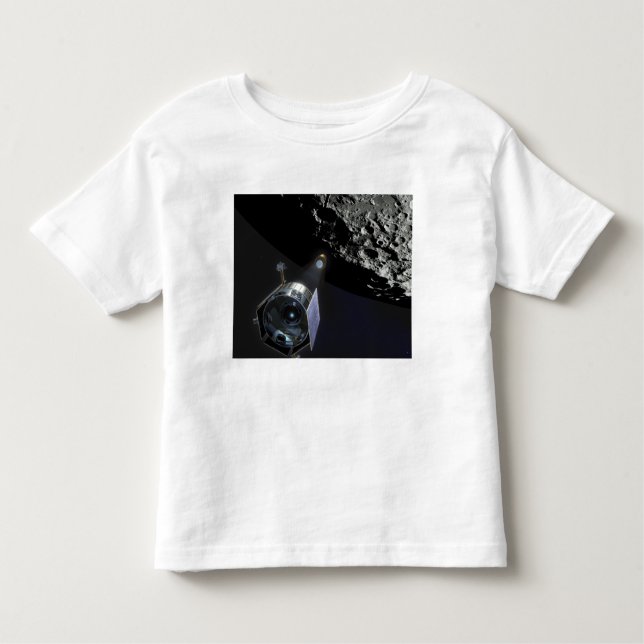 T-shirt Pour Les Tous Petits L'observation Lunar CRater (Devant)