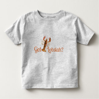 T-shirt Pour Les Tous Petits Lobstah Funny Boston ou Maine Accent