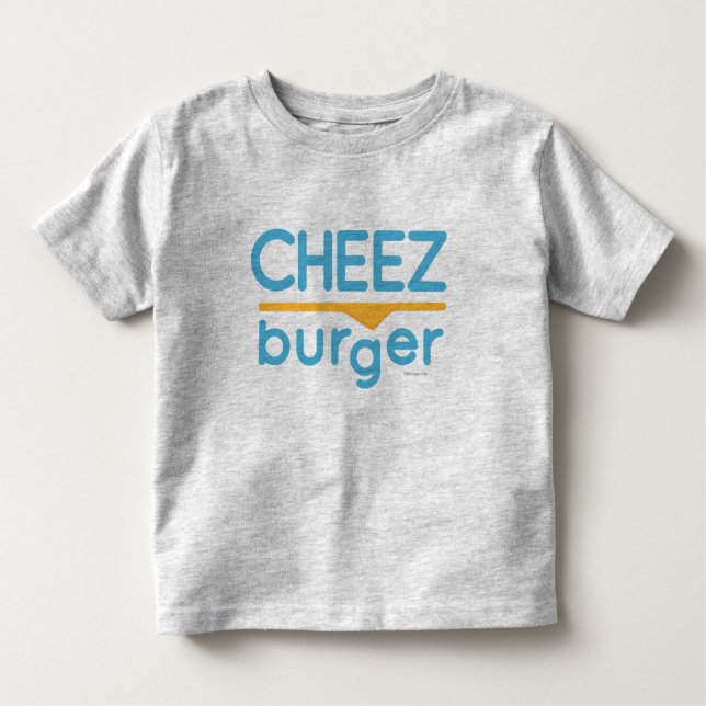 T-shirt Pour Les Tous Petits Logo de Cheezburger (couleur) (Devant)