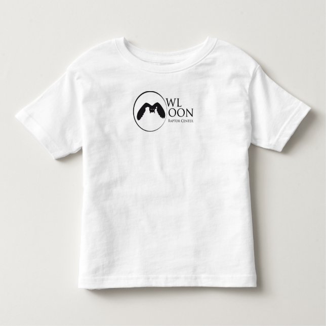 T-shirt Pour Les Tous Petits Logo de la lune de choux (Devant)