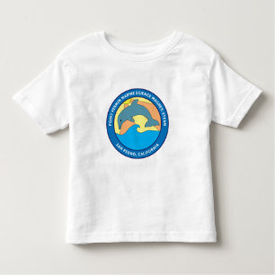 T-shirt Pour Les Tous Petits Logo élémentaire Toddler Point Fermin Blanc