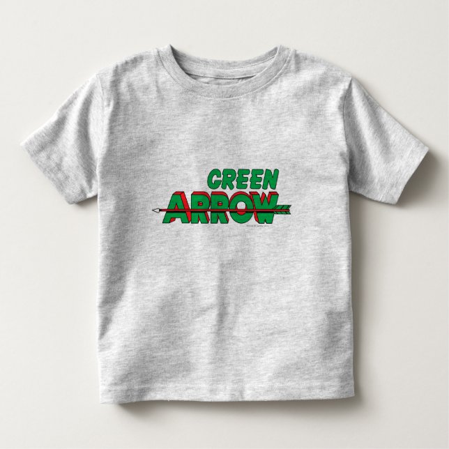 T-shirt Pour Les Tous Petits Logo Flèche verte 2 (Devant)