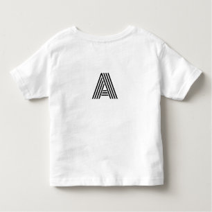 T-shirt Pour Les Tous Petits Logo personnalisé simple et élégant ici société T