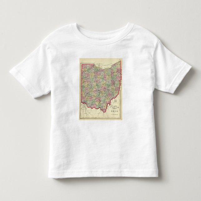 T-shirt Pour Les Tous Petits L'Ohio 2 (Devant)