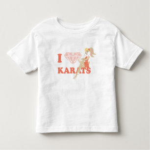 T-shirt Pour Les Tous Petits Lola Bunny I Heart Karats