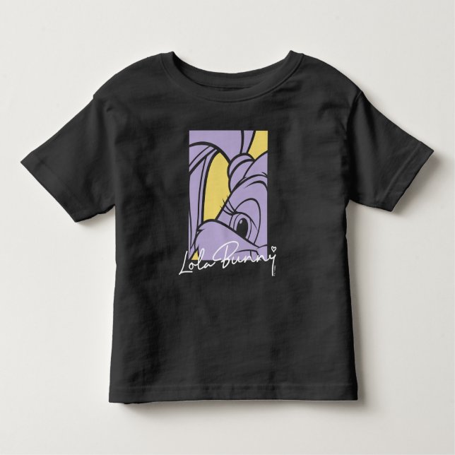 T-shirt Pour Les Tous Petits Lola Portrait Autograph (Devant)