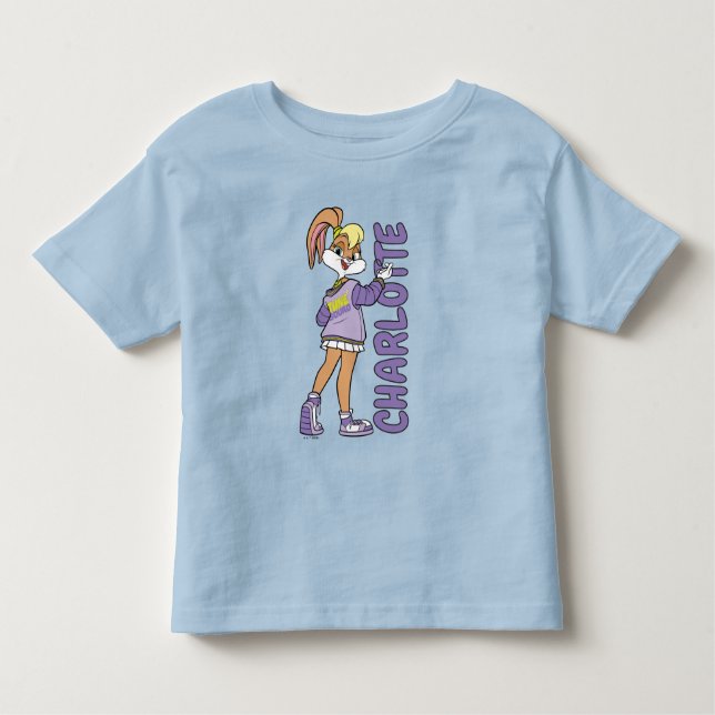 T-shirt Pour Les Tous Petits Lola TUNE SQUAD™ Varsity Cœur (Devant)