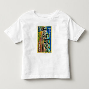 T-shirt Pour Les Tous Petits Lompoc, la Californie - grandes scènes de lettre