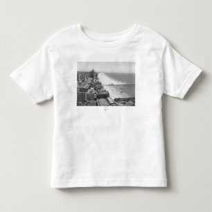 T-shirt Pour Les Tous Petits Long Beach, littoral de la Californie et plage