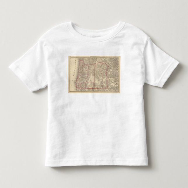 T-shirt Pour Les Tous Petits L'Orégon 6 (Devant)