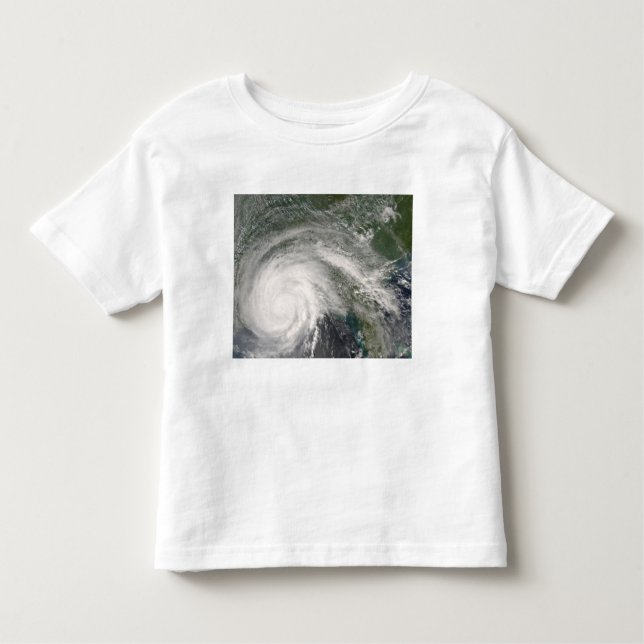 T-shirt Pour Les Tous Petits L'ouragan Gustav sur la Louisiane (Devant)