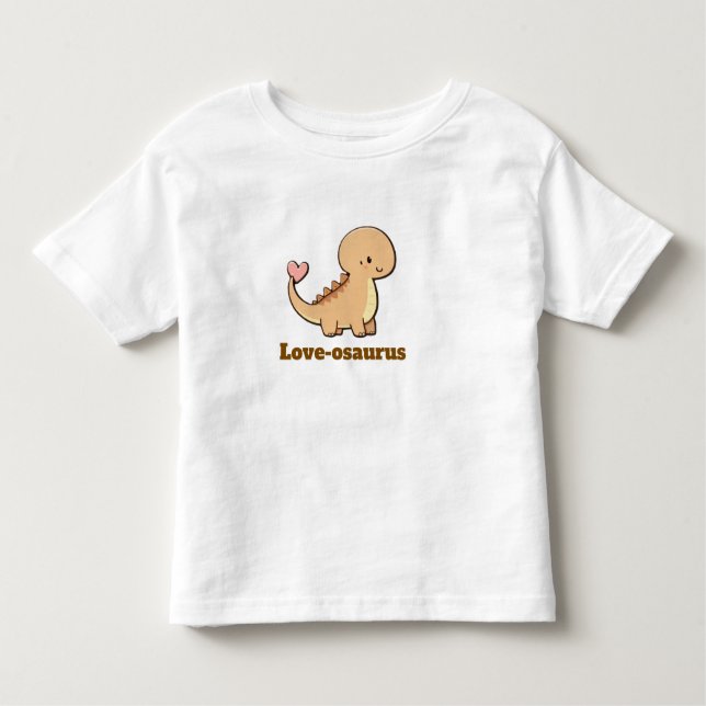 T-shirt Pour Les Tous Petits Love-osaurus – Cute Dinosaur (Devant)