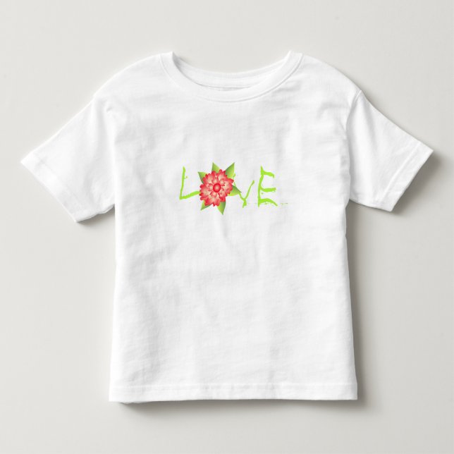 T-shirt Pour Les Tous Petits Love Tee (Devant)