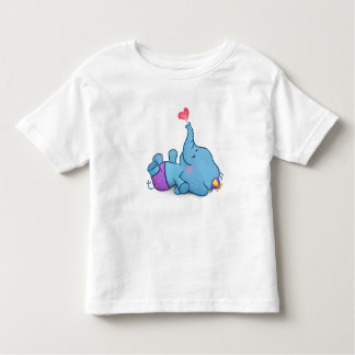 T-shirt Pour Les Tous Petits Lovephant