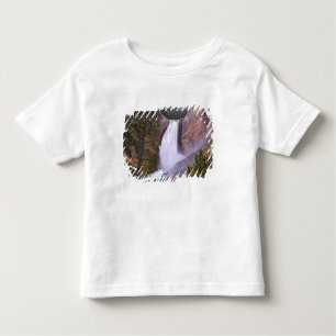 T-shirt Pour Les Tous Petits Lower Yellowstone Falls, Grand Canyon de