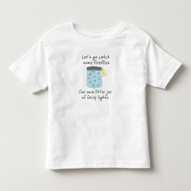 T-shirt Pour Les Tous Petits Lucioles contagieuses (Devant)