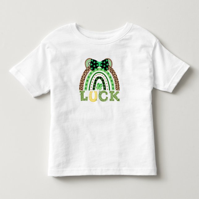 T-shirt Pour Les Tous Petits Lucky Charm Rainbow (Devant)