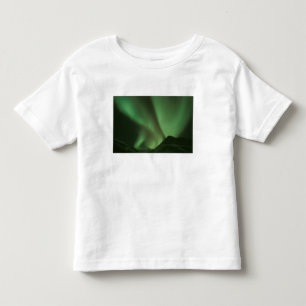 T-shirt Pour Les Tous Petits lumières du Nord, Aurore boréale sur les contrefor