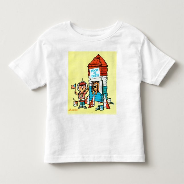 T-shirt Pour Les Tous Petits Lune ou Buste ! (Devant)