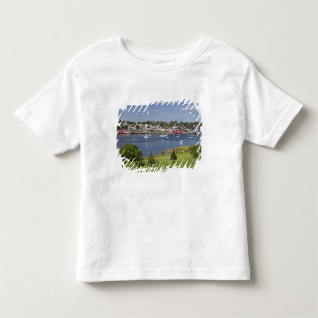 T-shirt Pour Les Tous Petits Lunenberg, Nouvelle-Écosse, Canada. (Devant)
