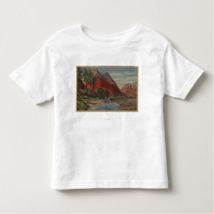 T-shirt Pour Les Tous Petits L'Utah - bâti majestueux et atterrissage de l'ange