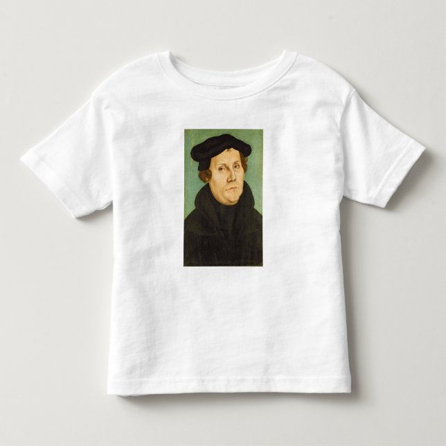 T-shirt Pour Les Tous Petits Luther comme professeur, 1529 (Devant)