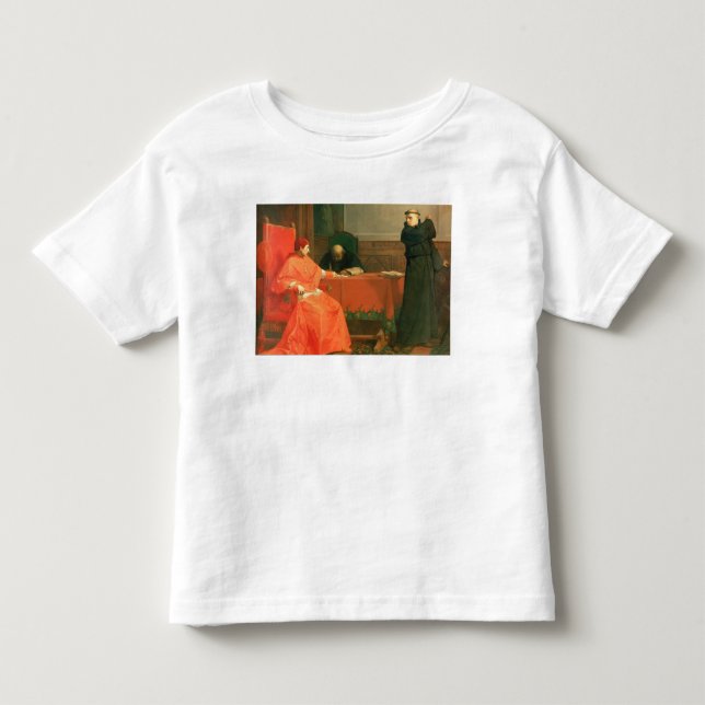 T-shirt Pour Les Tous Petits Luther devant Cajetan cardinal (Devant)