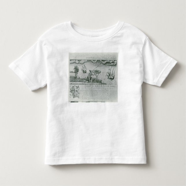 T-shirt Pour Les Tous Petits L'utilisation du sextant (Devant)