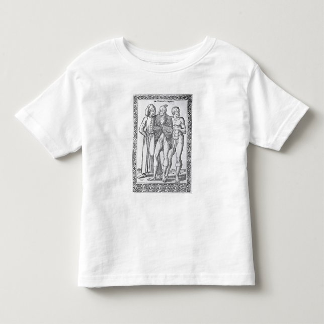 T-shirt Pour Les Tous Petits Lutteurs turcs (Devant)