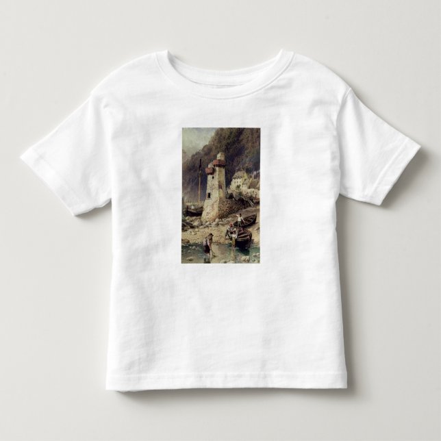 T-shirt Pour Les Tous Petits Lynmouth, Devonshire (Devant)