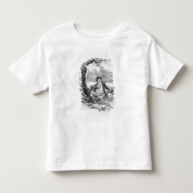 T-shirt Pour Les Tous Petits M. Pickwick, de 'Charles Dickens : Un bavardage (Devant)