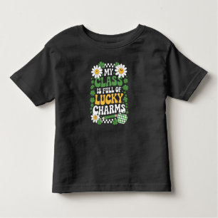 T-shirt Pour Les Tous Petits Ma Classe Est Pleine De Charmes Chanceux St Patric